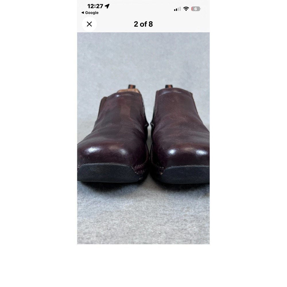 Red Wing Mens Leather Slip On Shoes Brown Size 9 D USA Comfortable Casual Loafer
